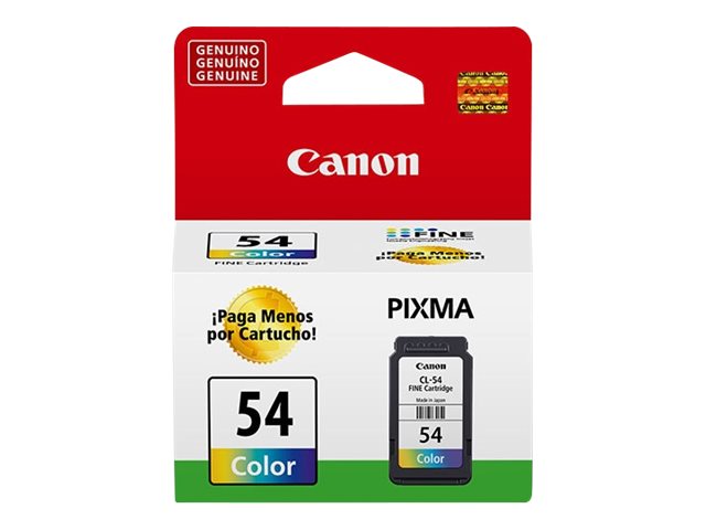 Canon CL-54 - 6.2 ml - color (cian, magenta, amarillo) - original - cartucho de tinta - para PIXMA E401, E402, E461, E471