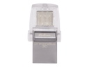 Kingston DataTraveler microDuo 3C - Unidad flash USB - 64 GB - USB 3.1 / USB-C - para Apple MacBook (Early 2015, Early 2016, Mid 2017); MacBook Air (Late 2018); MacBook Pro (Late 2016, Mid 2017, Mid 2018)