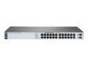 HPE 1820-24G-PoE+ (185W) - Conmutador - Gestionado - 12 x 10/100/1000 (PoE+) + 12 x 10/100/1000 + 2 x Fast Ethernet/Gigabit SFP - sobremesa, montaje en rack - PoE+ (185 W)
