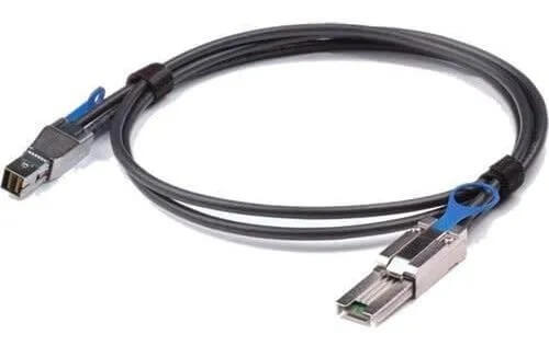 HPE - Cable externo SAS - 4 x Mini SAS HD (SFF-8643) (M) a 4 x Mini SAS HD (SFF-8643) (M) - 2 m - para HPE D3600, D3610, D3700, D3710, D6020, H241 Smart Host Bus Adapter