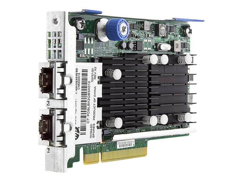 HPE FlexFabric 533FLR-T - Adaptador de red - PCIe 2.0 x8 - 10Gb Ethernet x 2 - para Nimble Storage dHCI Large Solution with HPE ProLiant DL380 Gen10