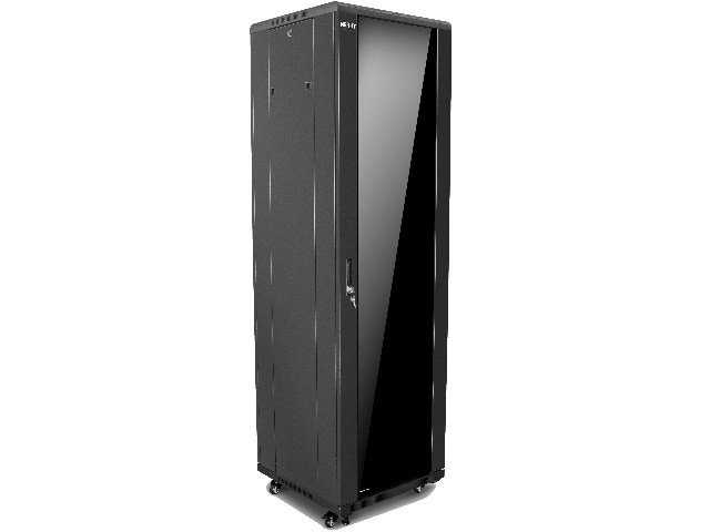 Nexxt Solutions Infrastructure - Rack - Black - SKD 42U 19" D600mm - Sin ensamblar