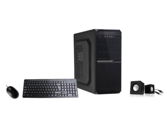 Xtech - Tower - ATX - Black - 500W keybd/mse/spkr