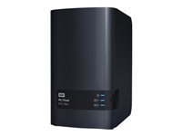 WD My Cloud EX2 Ultra WDBVBZ0040JCH - Dispositivo de almacenamiento en la nube personal - 2 compartimentos - 4 TB - HDD 2 TB x 2 - RAID 0, 1, JBOD - RAM 1 GB - Gigabit Ethernet - iSCSI