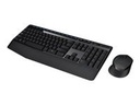 Logitech Wireless Combo MK345 - Juego de teclado y ratón - inalámbrico - 2.4 GHz - QWERTY - español - negro, azul