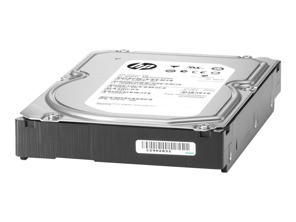 HPE Midline - Disco duro - 4 TB - interno - 3.5" LFF - SATA 6Gb/s - 7200 rpm