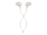 House of Marley Little Bird - Auriculares internos con micro - en oreja - cableado - conector de 3,5 mm - aislamiento de ruido - blanco