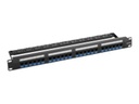 Furukawa MultiLan - Tablero de conexiones - RJ-45 X 24 - negro - 1U - 19"