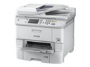 Epson WorkForce Pro WF-6590DWF - Impresora multifunción - color - chorro de tinta - 279.4 x 431.8 mm (original) - A4/Legal (material) - hasta 22 ppm (copiando) - hasta 24 ppm (impresión) - 580 hojas - 33.6 Kbps - USB 2.0, Gigabit LAN, Wi-Fi(n), NFC, host USB 2.0