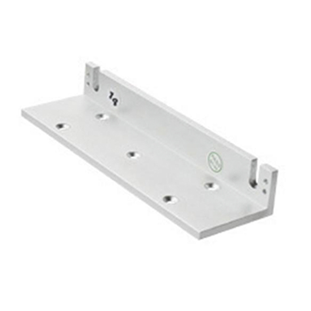 ZK Teco Security - Soporte L - Soporte L para cerradura AL-500(LED)/500D(LED) para instalar el cuerpo de la cerradura
