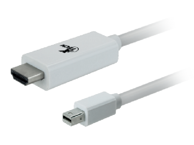 Xtech - Video / audio cable - Mini DisplayPort - HDMI - 1.82 m - 6ft - XTC-357