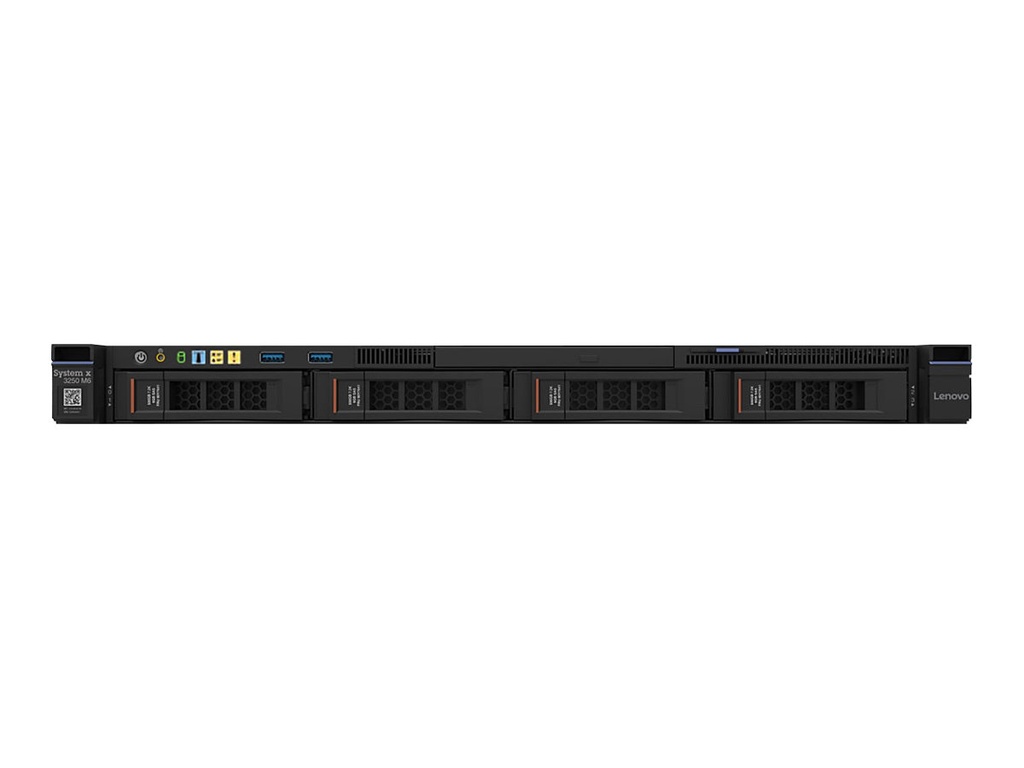 Lenovo System x3250 M6 3633 - Servidor - se puede montar en bastidor - 1U - 1 x Xeon E3-1220V5 / 3 GHz - RAM 16 GB - SATA - de intercambio no en caliente 3.5" bahía(s) - sin disco duro - G200eR2 - GigE - sin SO - monitor: ninguno - TopSeller