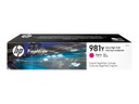 HP 981Y - 185 ml - Rendimiento extra alto - magenta - original - PageWide - cartucho de tinta - para PageWide Enterprise Color MFP 586; PageWide Managed Color E55650