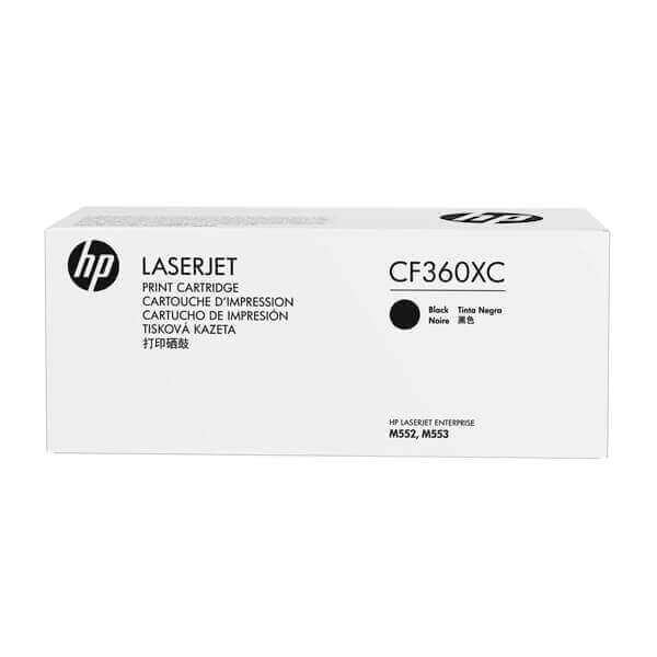 HP 508X - Alto rendimiento - negro - original - LaserJet - cartucho de tóner (CF360XC) Contract - para LaserJet Enterprise MFP M577; LaserJet Enterprise Flow MFP M577