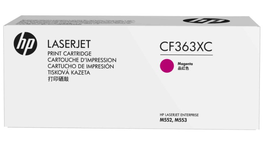HP 508X - Alto rendimiento - magenta - original - LaserJet - cartucho de tóner (CF363X) Contract - para LaserJet Enterprise MFP M577; LaserJet Enterprise Flow MFP M577