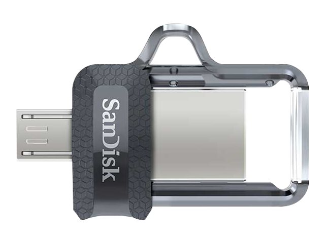 SanDisk Ultra Dual - Unidad flash USB - 64 GB - USB 3.0 / micro USB