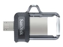 SanDisk Ultra Dual - Unidad flash USB - 64 GB - USB 3.0 / micro USB