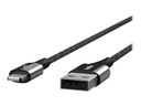 Belkin MIXIT DuraTek Lightning to USB Cable - Cable Lightning - USB (M) a Lightning (M) - 1.22 m - blindado - negro - para Apple iPad/iPhone/iPod (Lightning)