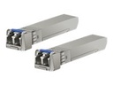Ubiquiti U Fiber - Módulo de transceptor SFP+ - 10 GigE - modo simple LC - hasta 10 km - 1310 nm (paquete de 2)