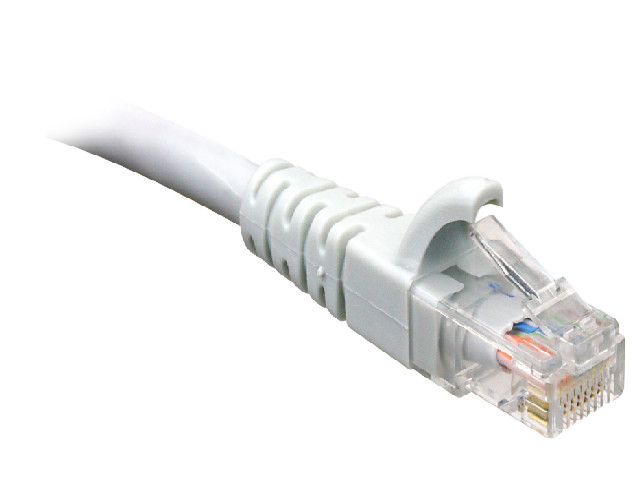 Nexxt - Cable de interconexión - RJ-45 (M) a RJ-45 (M) - 2.1 m - UTP - CAT 6a - trenzado - gris