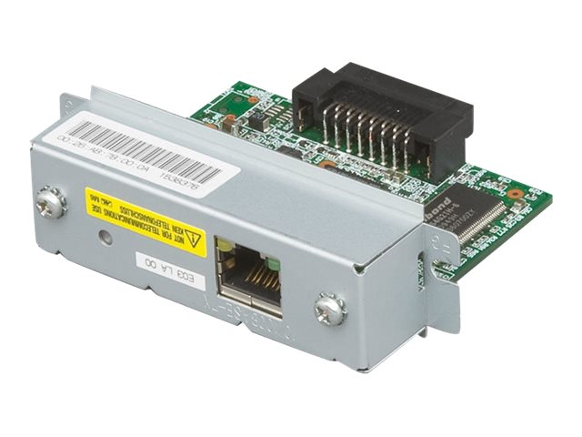 Epson UB-E04 - Servidor de impresión - 10/100 Ethernet - para TM H5000, J7000, J7100, J7500, J7600, L90, T70, T88, T90, U220, U230, U590, U675