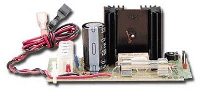 Honeywell - AD12612 - Alarm power supply - battery charger -1.2 A - Proporciona 6 o 12 VDC (operación de 6 o 12 voltios) - 1.2 amperios de salida continua para dispositivos de potencia - Transformador comprado por separado - Preestablecido de fábrica a 13.6 VDC, con el puente configurado para suministrar 12 voltios DC