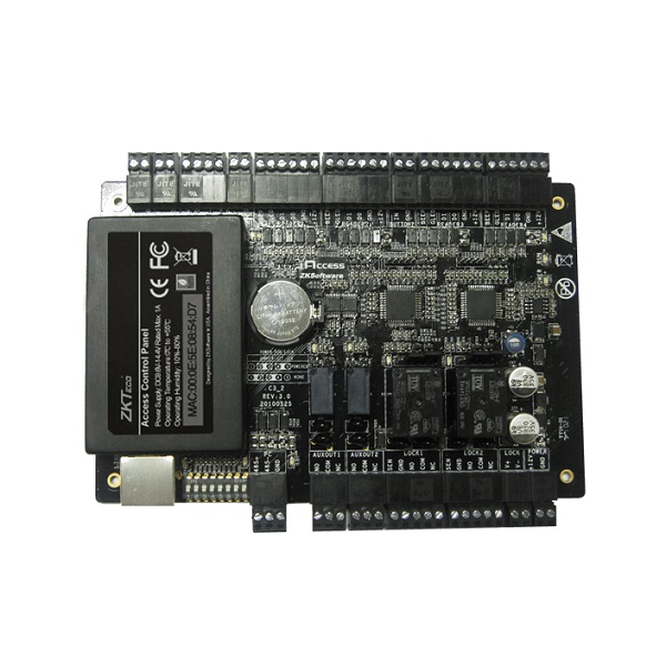 ZKTeco C3-200 Package B - Paneles IP para Control de Acceso - 2 Puertas - Wigand 26-bits  - TCP/IP y RS-485 - Capacidad de Tarjetas: 30,000 - Capacidad de Registros: 100,000 - 9.6 -14.4V DC  - 350 x 90 x 300 mm - 3.6 Kg 