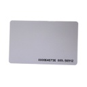 ZKTeco - Thin EM Card - Tarjeta de proximidad - 125kHz  - Rango máximo de lectura: 2-15cm - Dimensiones: 54W x 86L x 0,76H mm - PVC