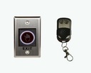 ZKTeco - K2 - Botón de Salida - Sin Contacto con Control Remoto  - Rango de detección de hasta 10 cm - Soporta hasta 15 controles remotos.