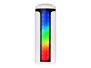 Thermaltake Versa C22 RGB - Snow Edition - torre - ATX - sin fuente de alimentación (PS/2) - blanco y negro - USB/Audio
