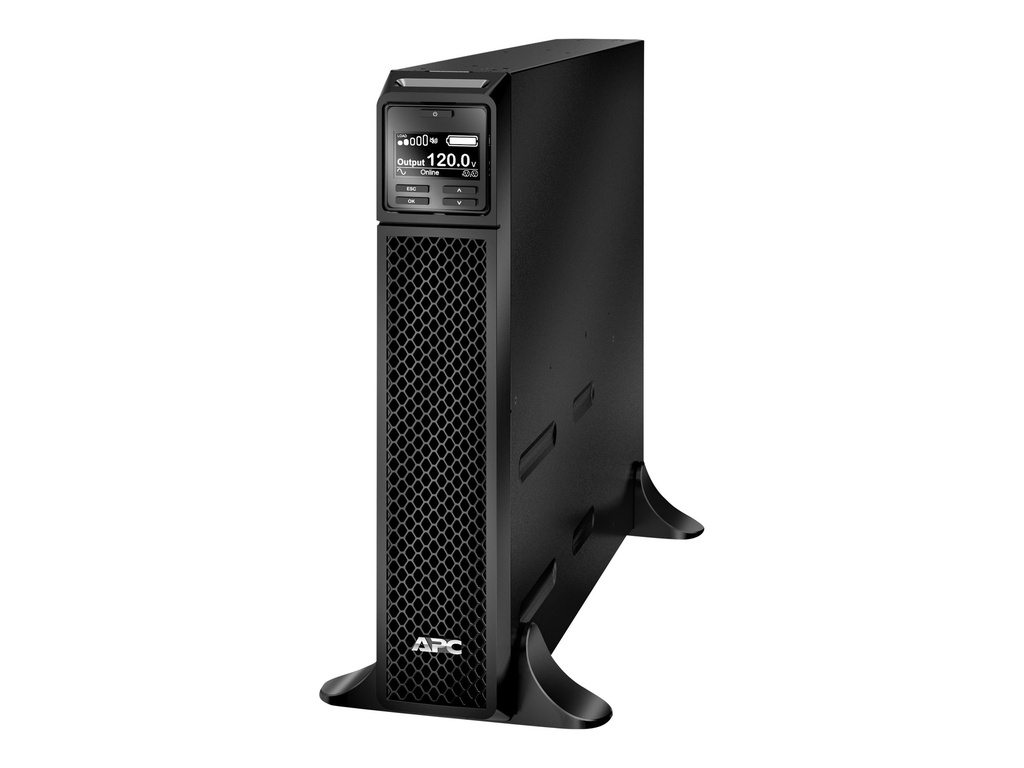 APC Smart-UPS SRT 2200VA - UPS - CA 120 V - 1800 vatios - 2200 VA - RS-232, USB - conectores de salida: 7 - negro