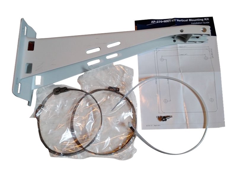 HPE Aruba Outdoor Pole/Wall Long Mount Kit - Pared de dispositivo de red / kit de montaje de poste - para HPE Aruba AP-318, AP-365, AP-367, AP-374, AP-375, AP-377
