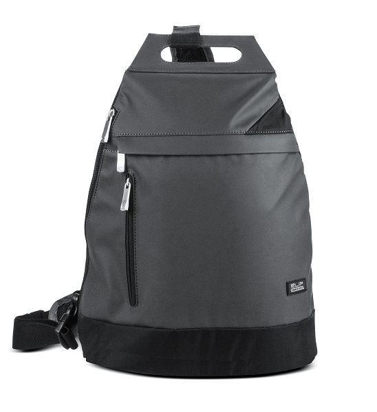 Klip Xtreme Krusader - Mochila para transporte de portátil - 13.3" - gris con tonos negros