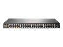 Aruba 2930F 48G PoE+ 4SFP - Conmutador - L3 - Gestionado - 48 x 10/100/1000 (PoE+) + 4 x Gigabit SFP (enlace ascendente) - montaje en rack - PoE+ (370 W)