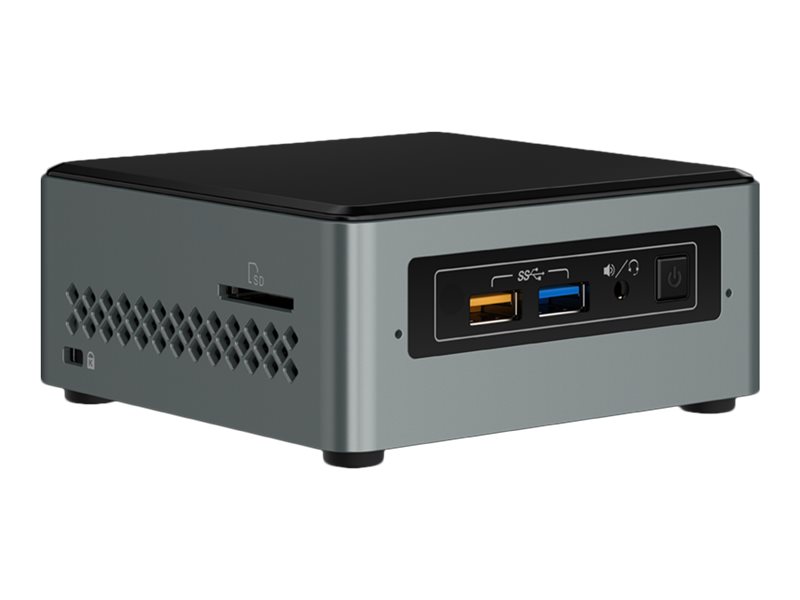 Intel Next Unit of Computing Kit NUC6CAYH - miniordenador - 1 x Celeron J3455 / 1.5 GHz - HD Graphics 500 - GigE - WLAN: 802.11a/b/g/n/ac, Bluetooth 4.2