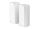 Linksys VELOP Whole Home Mesh Wi-Fi System WHW0302 - Sistema Wi-Fi (2 enrutadores) - hasta 4000 pies cuadrados - malla - GigE - Bluetooth 4.0, 802.11b/g/n/ac - Tres bandas