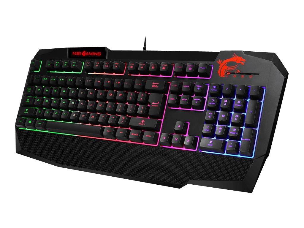 MSI Interceptor DS4200 - Teclado - retroiluminación - USB