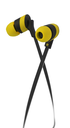 Klip Xtreme KolorBudz KHS-625YL - Auriculares internos - en oreja - cableado - conector de 3,5 mm - amarillo