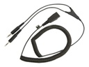 Jabra - Cable para auriculares - miniconector (M) a Desconexión rápida (M) - 2 m