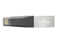 SanDisk iXpand Mini - Unidad flash USB - 16 GB - USB 3.0 / Lightning