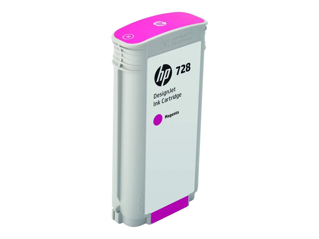 HP 728 - 130 ml - magenta tintado - original - DesignJet - cartucho de tinta - para DesignJet T730, T830