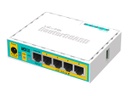 MikroTik RouterBOARD hEX lite RB750UPr2 - Router - conmutador de 4 puertos