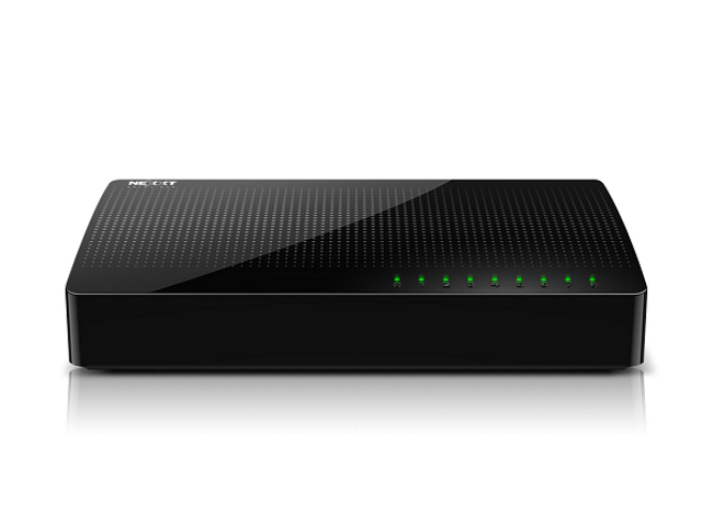Nexxt Naxos 800-G - Switch - Gigabit Ethernet - 8 Puertos - 4000 registros - Almacenamiento y envío 