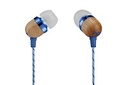 House of Marley Smile Jamaica - Auriculares internos con micro - en oreja - cableado - conector de 3,5 mm - aislamiento de ruido - denim blue