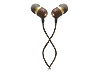 House of Marley Smile Jamaica - Auriculares internos con micro - en oreja - cableado - aislamiento de ruido - latón