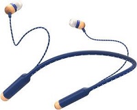 House of Marley Smile Jamaica Wireless - Auriculares internos con micro - en oreja - montaje detrás del cuello - Bluetooth - inalámbrico - denim