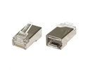 Ubiquiti - Conector de red - RJ-45 (M) - blindado - CAT 5e (paquete de 100)