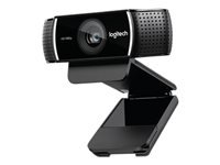 Logitech HD Pro Webcam C922 - Cámara web - color - 720p, 1080p - H.264