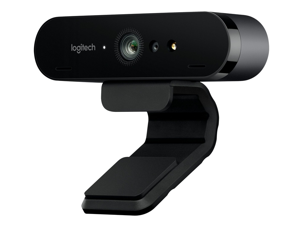 Logitech BRIO 4K Ultra HD webcam - Cámara web - color - 4096 x 2160 - audio - USB