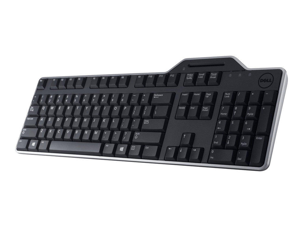 Dell KB813 Smartcard - Teclado - USB - negro - para Inspiron 17R 57XX, 17R 7720; Latitude D630; OptiPlex 50XX, 5250, 90XX; XPS One 27XX